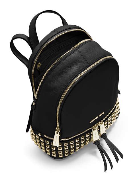 michael kors mini backpack with studs|Michael Kors small backpack clearance.